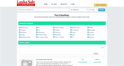 Desktop Screenshot of lankasale.com